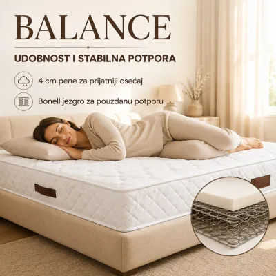 Detalj dušeka Balance